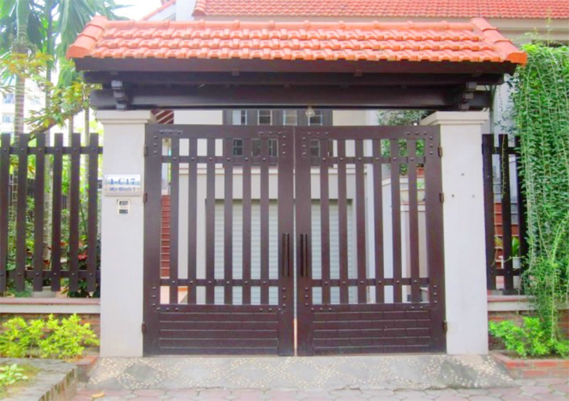 16 Mẫu thiết kế cổng hàng rào biệt thự nhà vườn đẹp nhất TIN105076