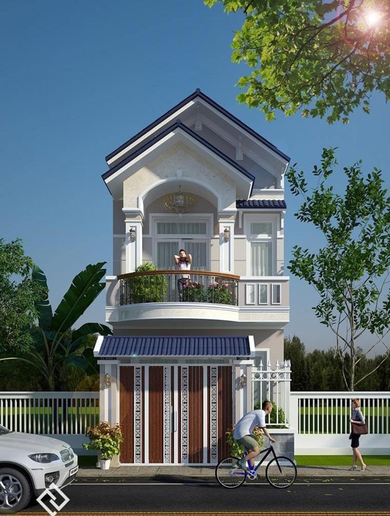 500+ mẫu nhà 2 tầng mái Thái đẹp đơn giản, hiện đại 2022