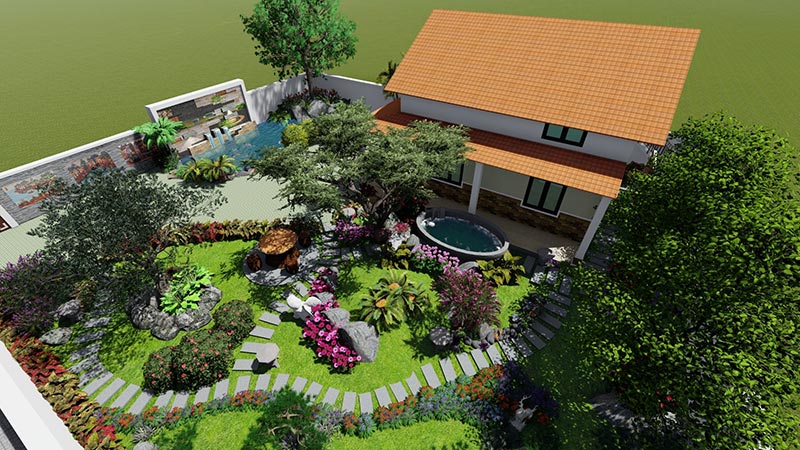 Tổng hợp 30+ mẫu nhà cấp 4 sân vườn đẹp ấn tượng nhất năm - Daistore.vn